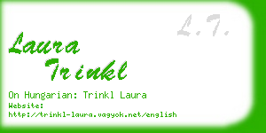 laura trinkl business card